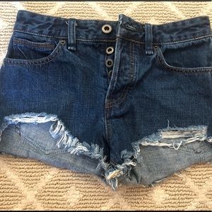 Free People jean shorts